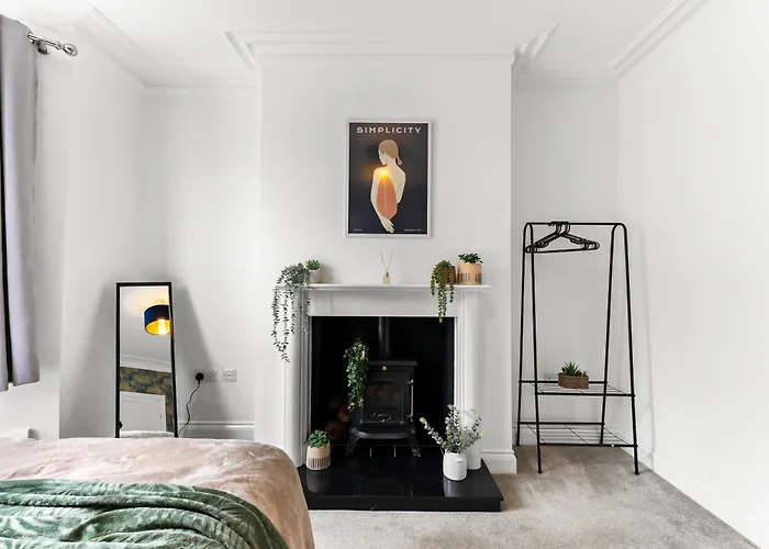 Sleek And Stylish Abode - Parking Nyaraló *